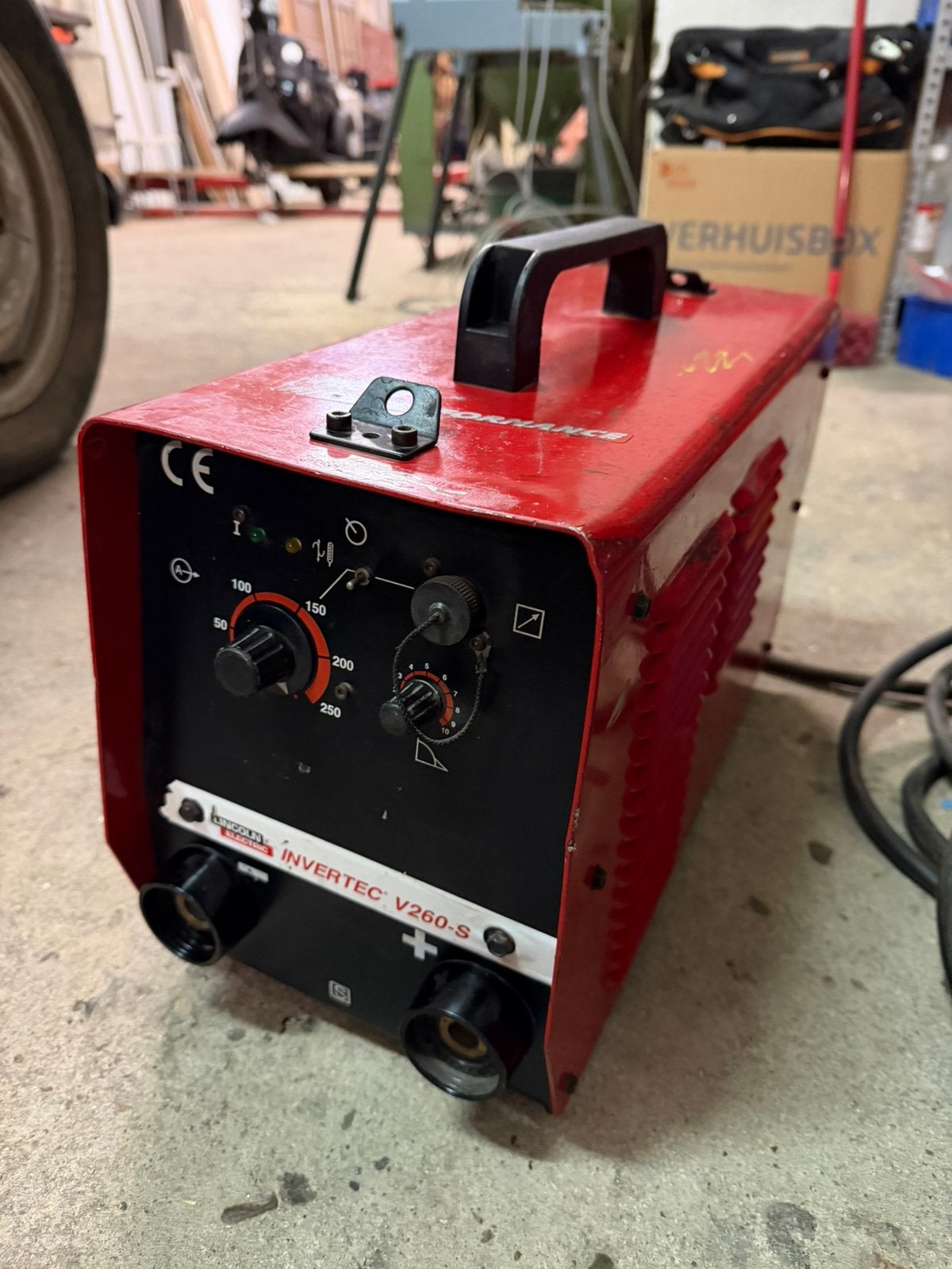 Poste de soudage Lincoln Invertec V260-S, Bricolage & Construction, Enlèvement, Utilisé