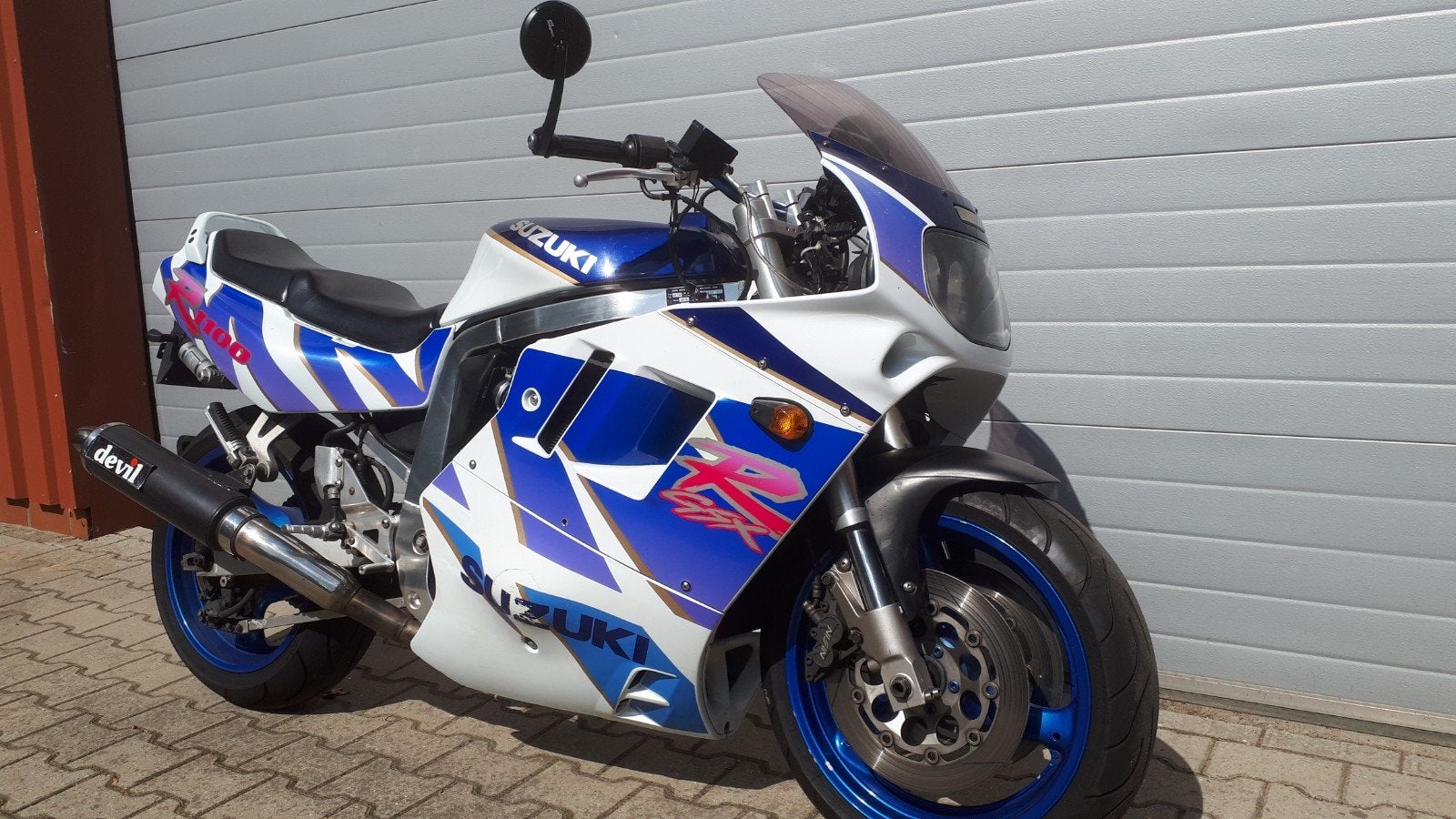 Suzuki GSX-R1100 19931296Km 1992, Motoren, Motoren | Suzuki, Sportuitlaat, 4 cilinders, Motorrijbewijs A, Gebruikt
