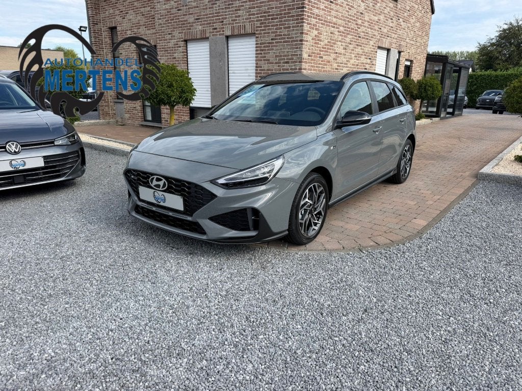 Hyundai i30 CW 1.0 T-GDi N-Line 5J/GARANTIE NIEUW 0KM, Autos, Hyundai, Argent ou Gris, 998 cm³, Euro 6, Entreprise