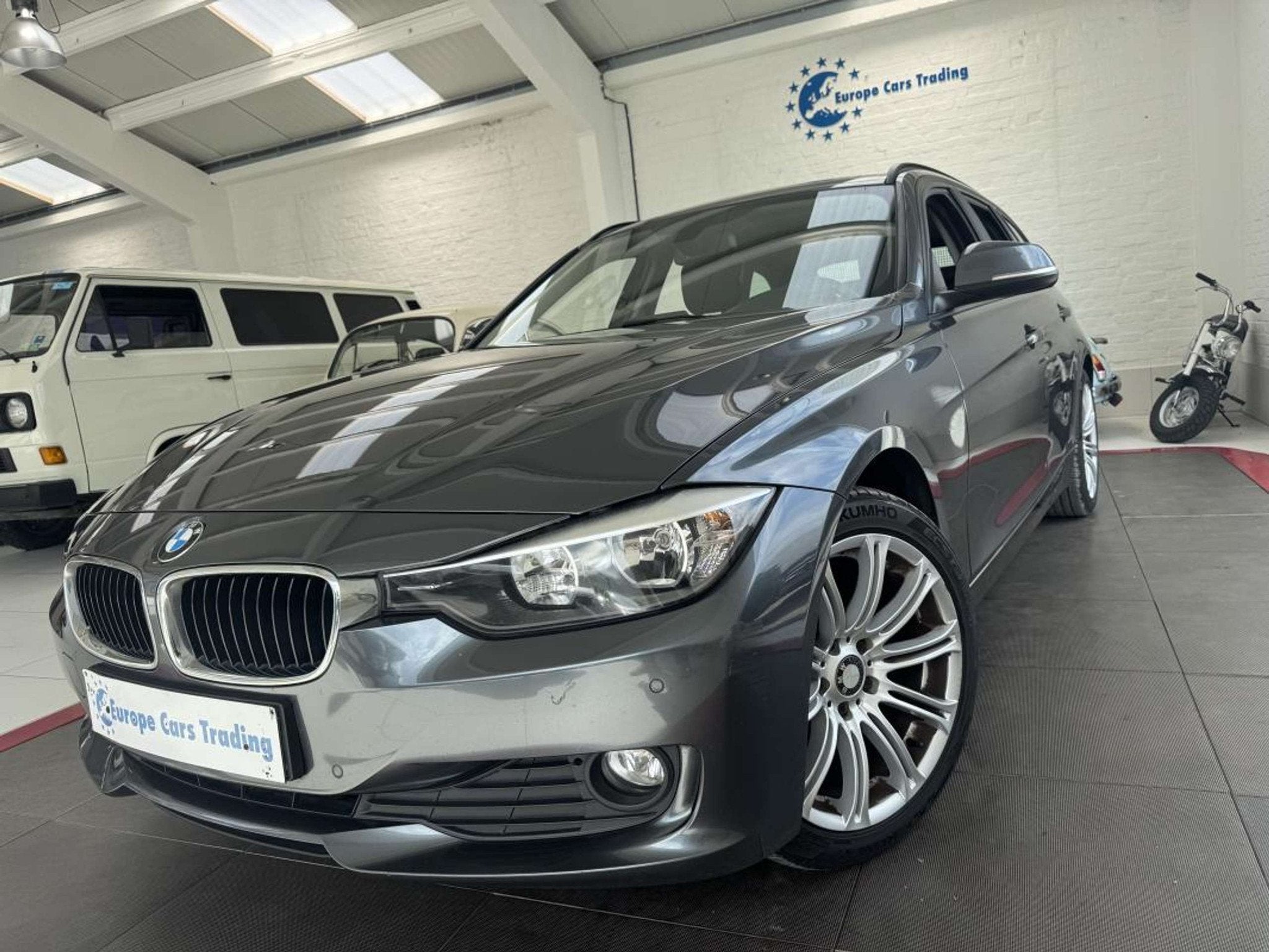 BMW 3 Serie 316 d TOURING NOUVELLE CHAINE DE DISTRIBUTION CU, USB, Zwart, 116 pk, Leder
