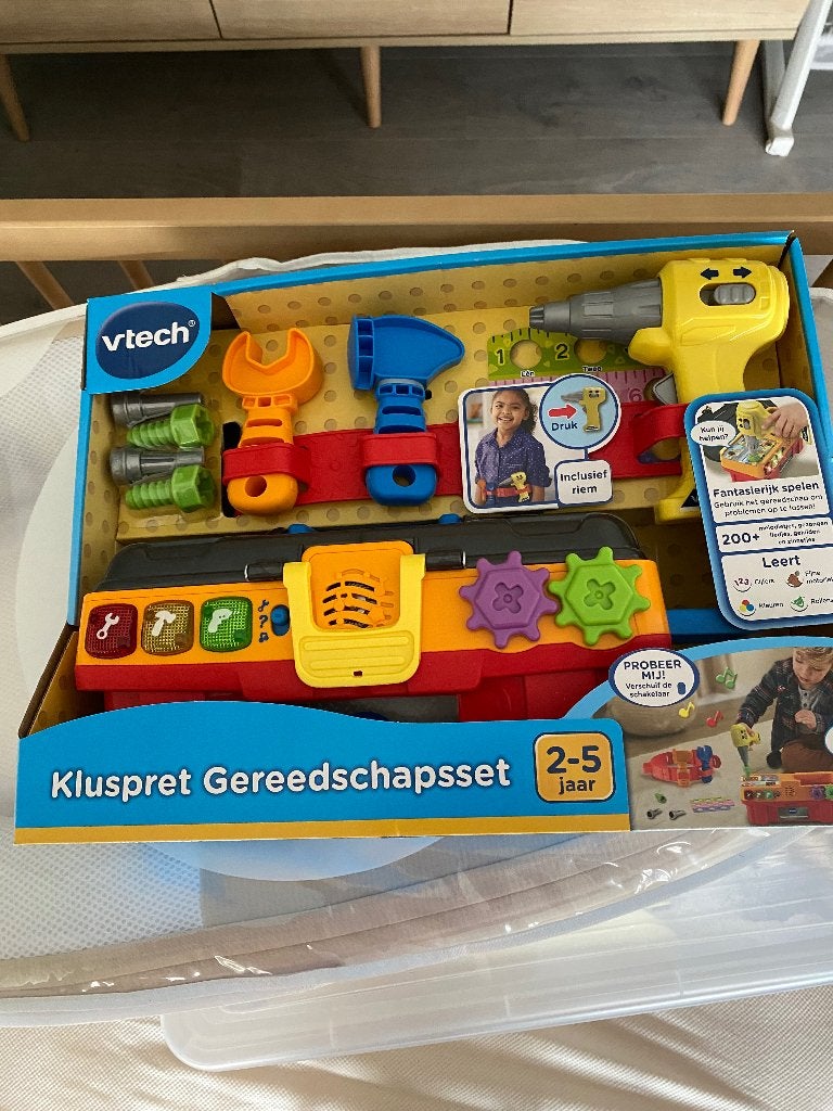 Vtech gereedschapsset, Kinderen en Baby's, Kinderspulletjes, Ophalen, Nieuw