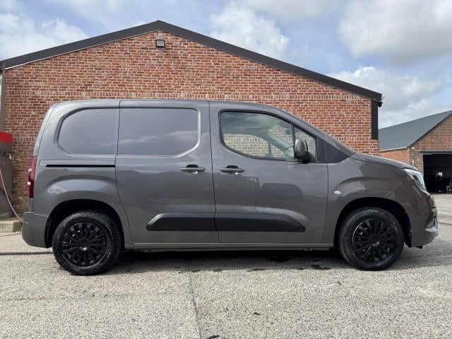 Opel Combo 1.2i "3 ZIT" Carplay/trekhaak/benzine/55 000km, Autos, Argent ou Gris, Achat, Entreprise, 3 places