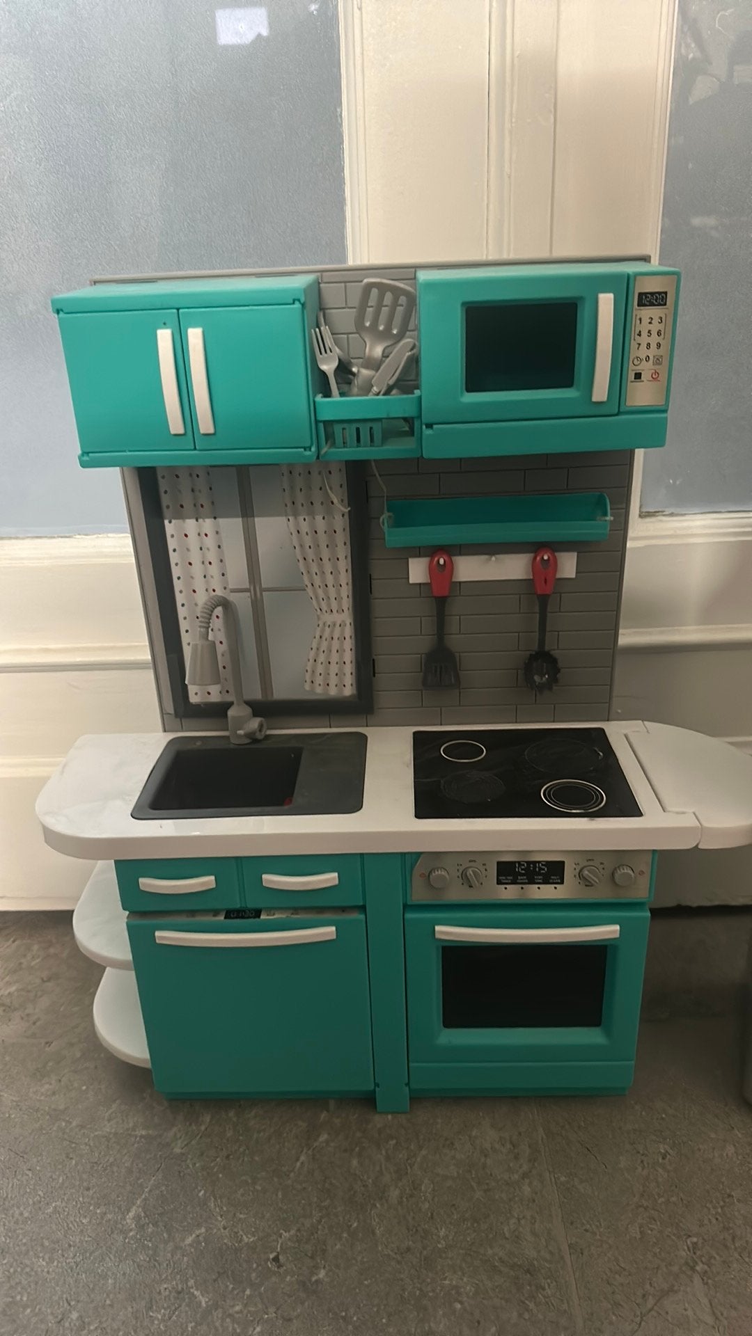 Cuisine et frigo enfants,la livraison est gratuite bruxelles, Enfants & Bébés, Enlèvement, Comme neuf, Plastique, Jouer à la cuisine