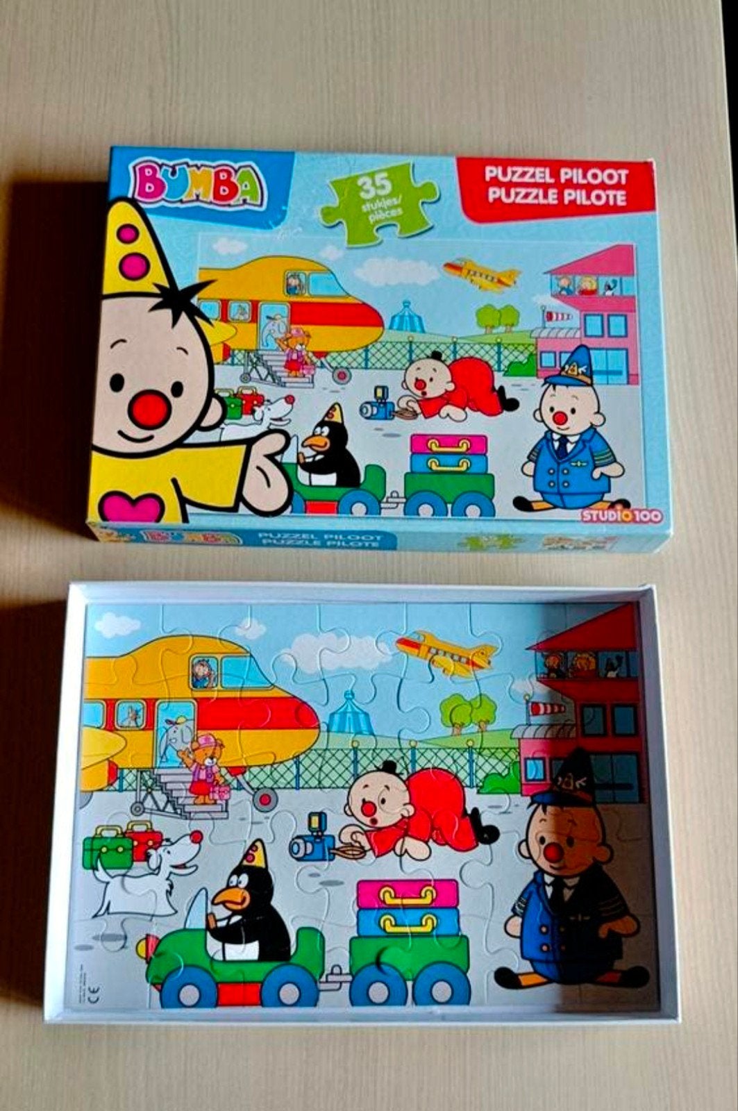 bumba puzzel piloot 35 stuks, Enlèvement ou Envoi