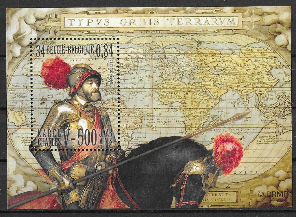 België OPC BL85 Keizer Karel V **, Postzegels en Munten, Ophalen of Verzenden, Postfris, Postfris