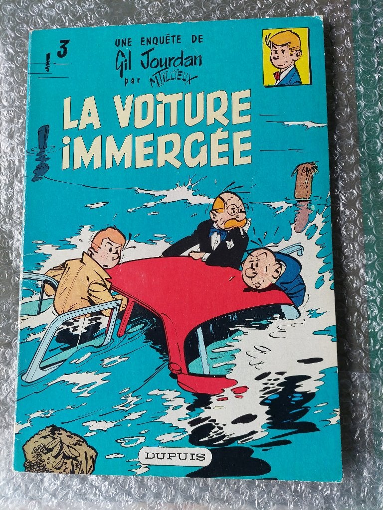 TILLIEUX - GIL JOURDAN - La voiture immergée, Livres, Enlèvement, M. Tillieux