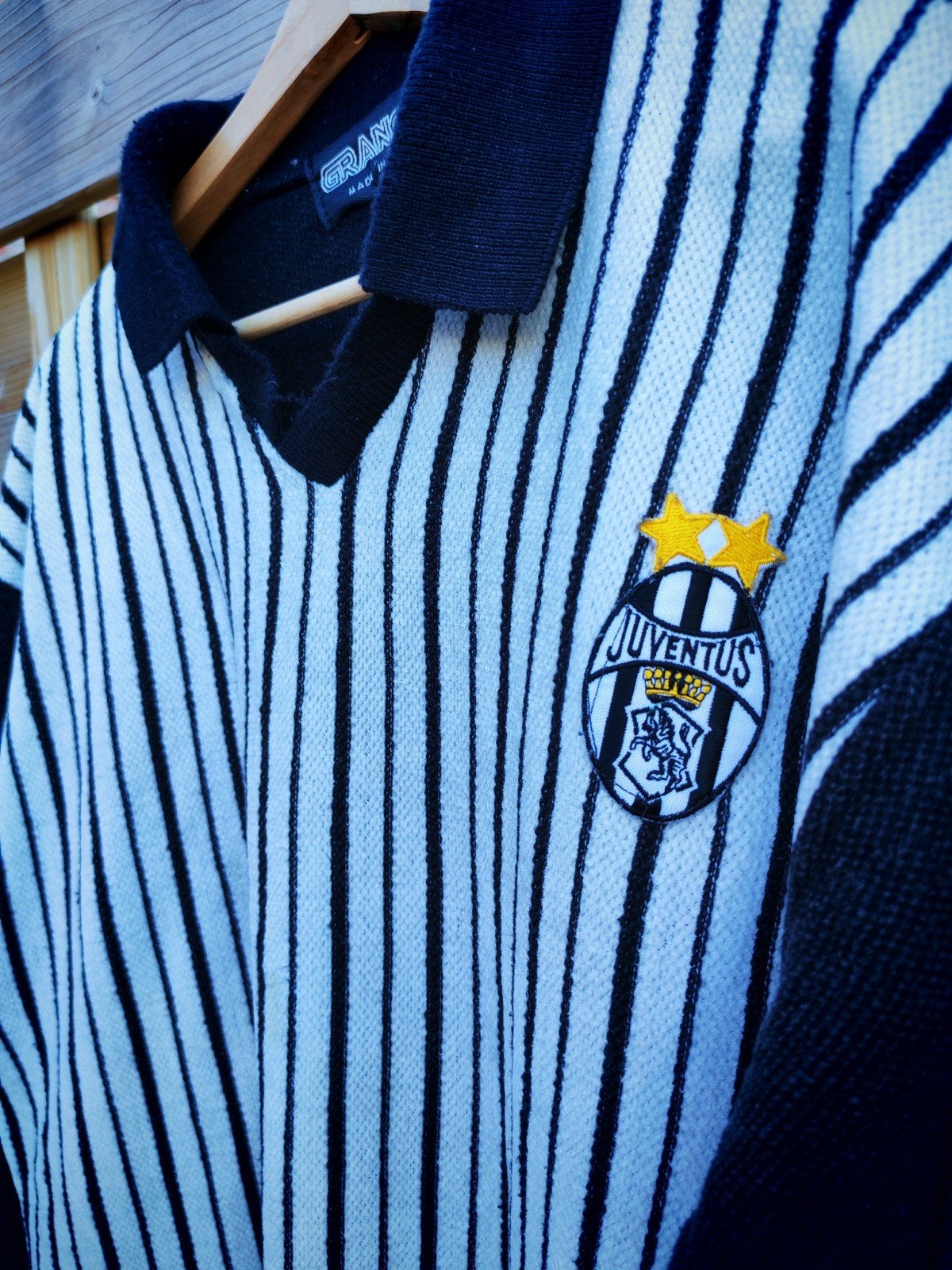 1980s Juventus Torino fantastisch vintage trui, Enlèvement ou Envoi, Noir