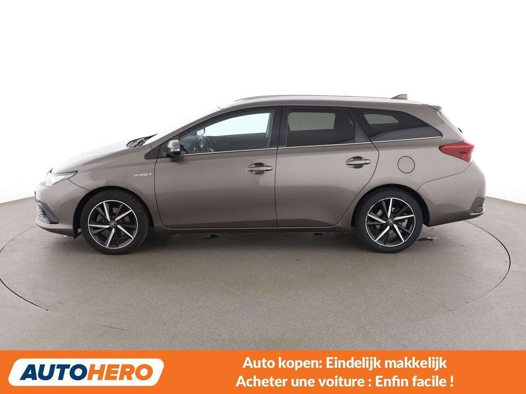 Toyota Auris 1.8 Hybrid Active (bj 2018, automaat), Auto's, Stof, Gebruikt, Zwart, 136 pk