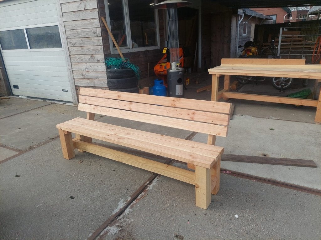 prachtige nieuwe tuinbankjes, Jardin & Terrasse, Bancs de jardin, Enlèvement ou Envoi, Neuf, Bois