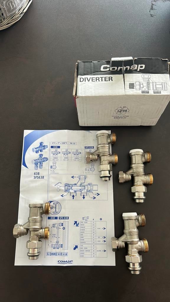 Comap  diverter chauffage, Doe-het-zelf en Bouw, Ophalen, Zo goed als nieuw
