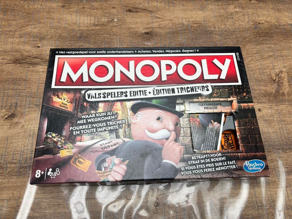 Monopoly valsspelen, Ophalen, Zo goed als nieuw