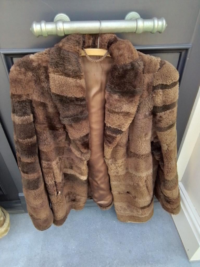 bontjas 2, Kleding | Dames, Ophalen, Zo goed als nieuw, Bruin