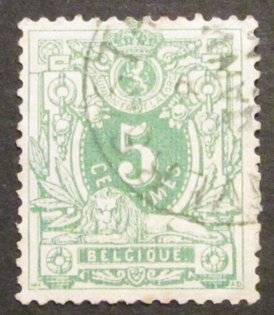 5 centimes estampillé par Léopold II à partir de 1884, Enlèvement ou Envoi, Affranchi, Timbre-poste, Autre