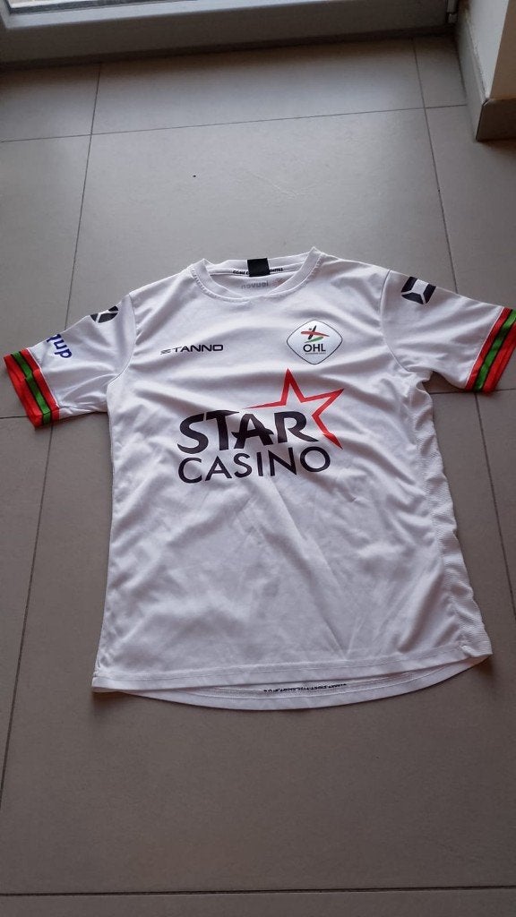 wedstrijdshirt voetbalshirt OHL OH Leuven Stanno M 22 Calut, Ophalen of Verzenden