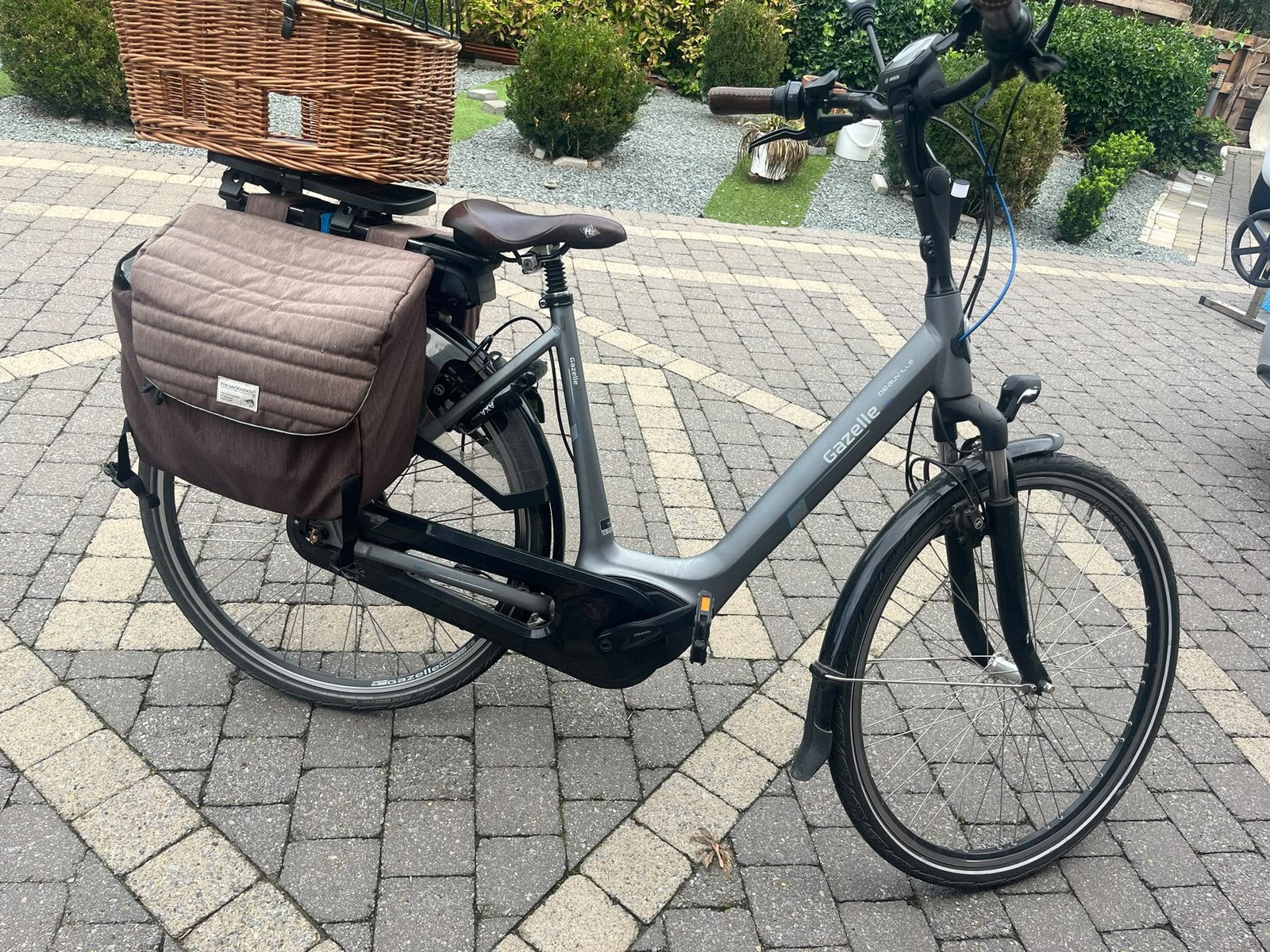 Vélo électrique Gazelle fiable pour femmes, 51 à 55 cm, 50 km par batterie ou plus, Enlèvement, Utilisé