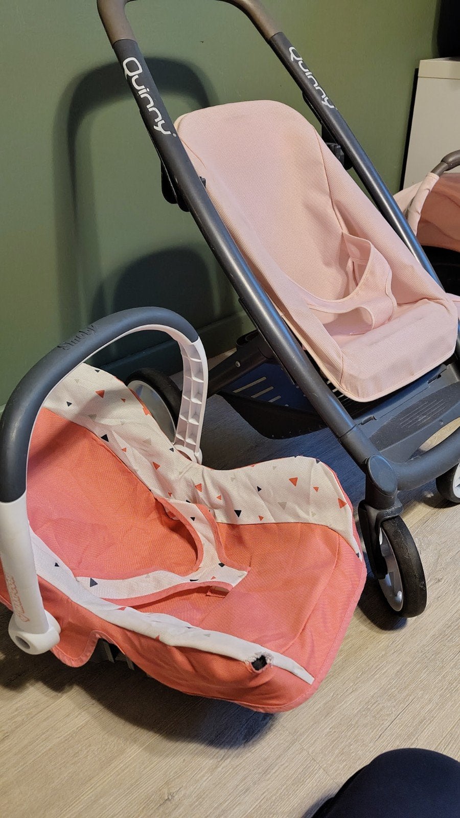 maxi cosy en Quincy poppen buggy/wandelwagen, Ophalen, Gebruikt, Babypop