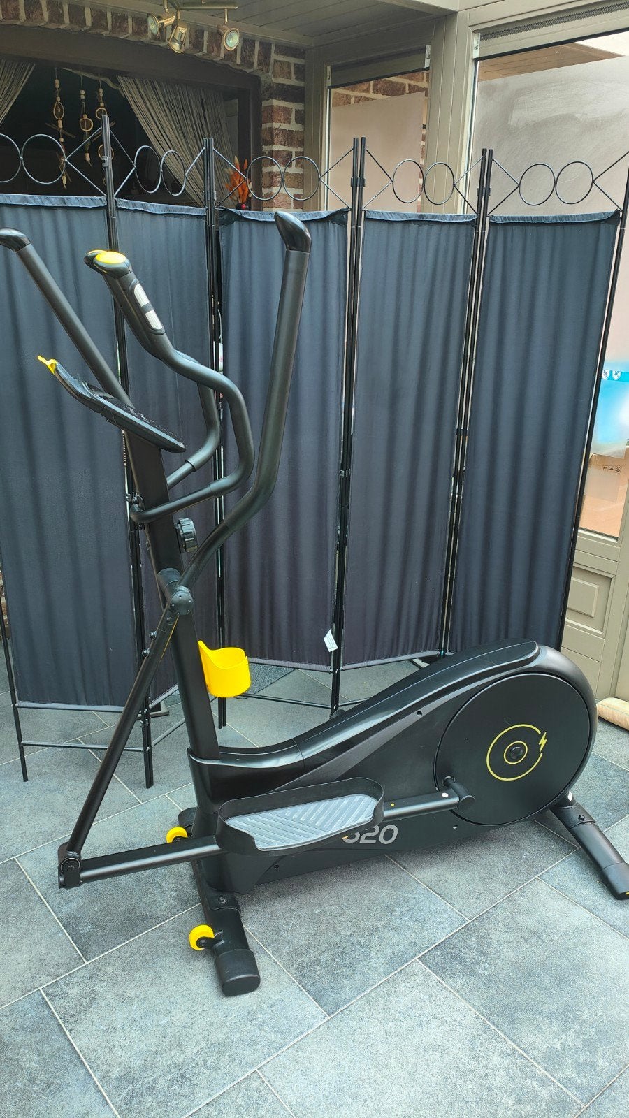 Vélo elliptique DOMYOS 520 autoalimenté, Enlèvement, Comme neuf, Jambes, Vélo elliptique