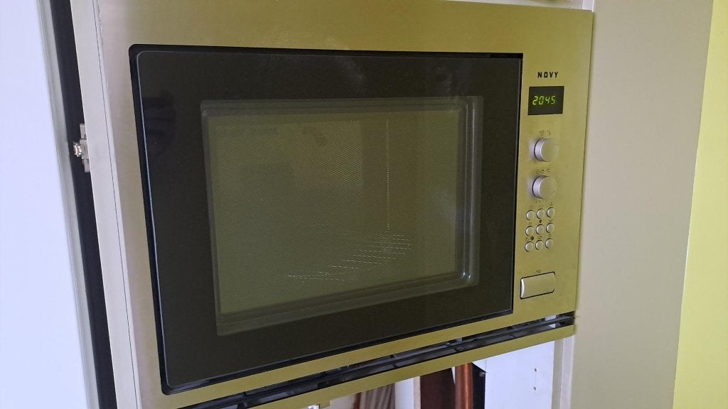 COMBI MICROGOLFOVEN, Elektronische apparatuur, Ophalen, Gebruikt, Minder dan 45 cm, Inbouw