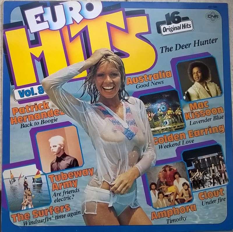 LP Euro hits - Originele hits vol 8, 12 pouces, Pop rock, Enlèvement ou Envoi, Compilation