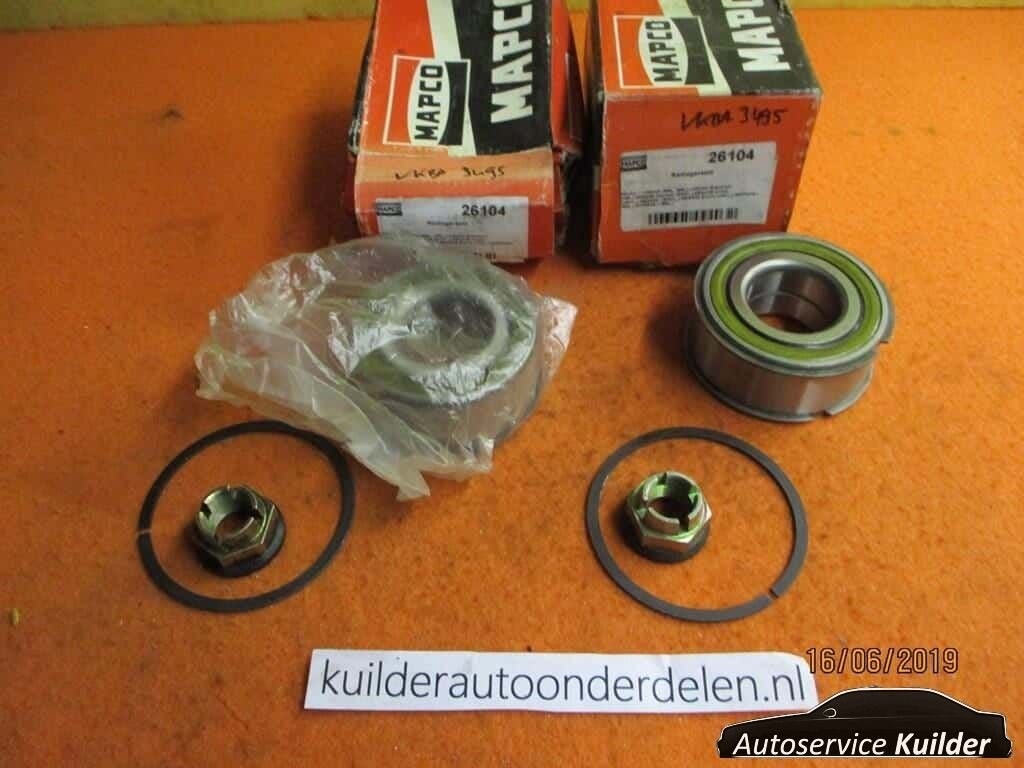 2X wiellagerset voorzijde Renault Lagauna I Safrane MAPCO GM, Neuf, Renault, -, -