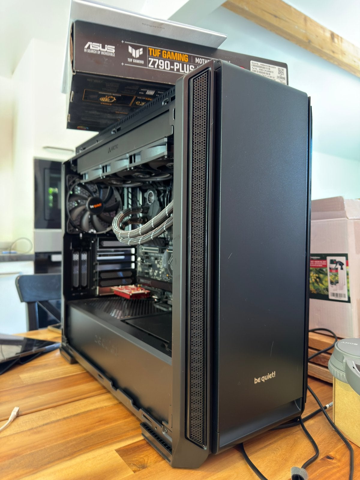 I5-13600KF + Z790 + 360 mm PC-kit voor waterkoeling, Computers en Software, Computerbehuizingen, Ophalen, Gebruikt