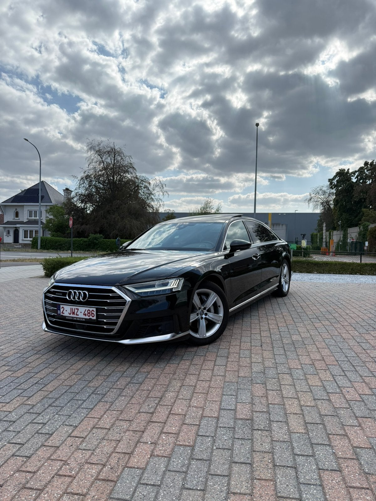 Audi A8 Long 50 TDI, Auto's, Automaat, Euro 6, Zwart, Bruin
