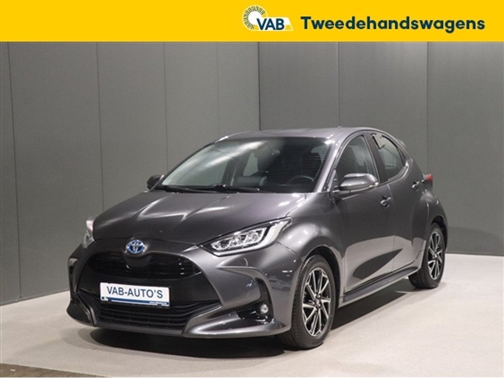 Toyota Yaris   1.5 HYBRID E-CVT ICONIC WAARBORG TOT 1/2033, Autos, Argent ou Gris, Achat, Entreprise, 5 portes