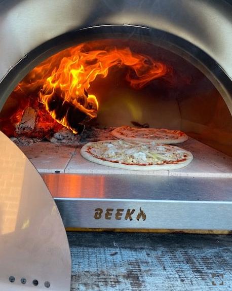 pizzaoven op hout te huur, Enlèvement, Comme neuf, Beek