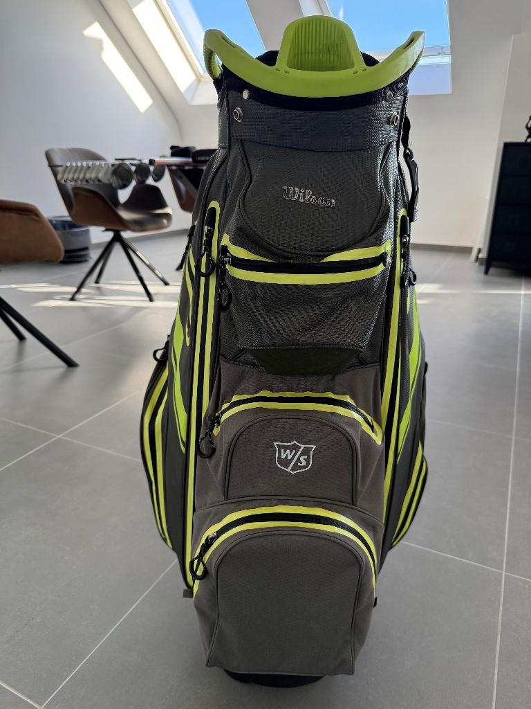Sac de golf chariot Wilson Exo Dry (Imperméable) – TB état, Enlèvement, Comme neuf, Sac, Autres marques