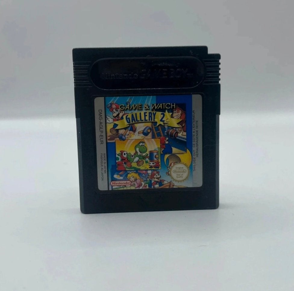 Game & watch Gallery 2 - Nintendo Game Boy Color, Ophalen of Verzenden, Zo goed als nieuw, Avontuur en Actie, Vanaf 3 jaar