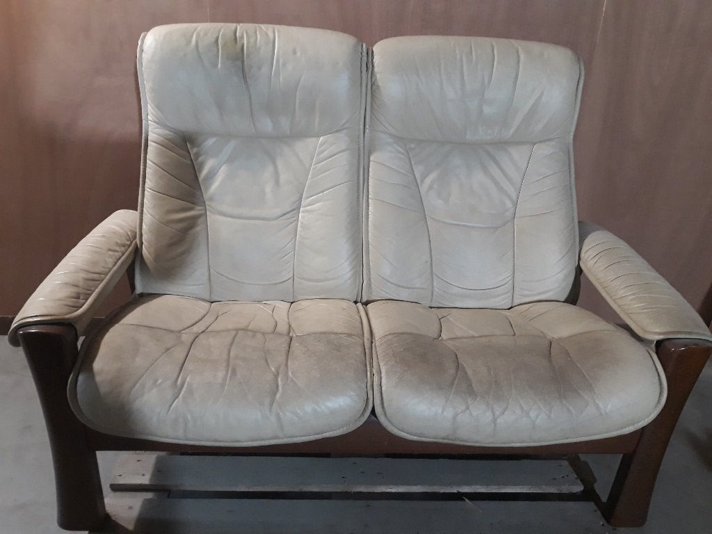 Stressless zetel 2 zit, Huis en Inrichting, Ophalen, Gebruikt, 150 tot 200 cm, Tweepersoons