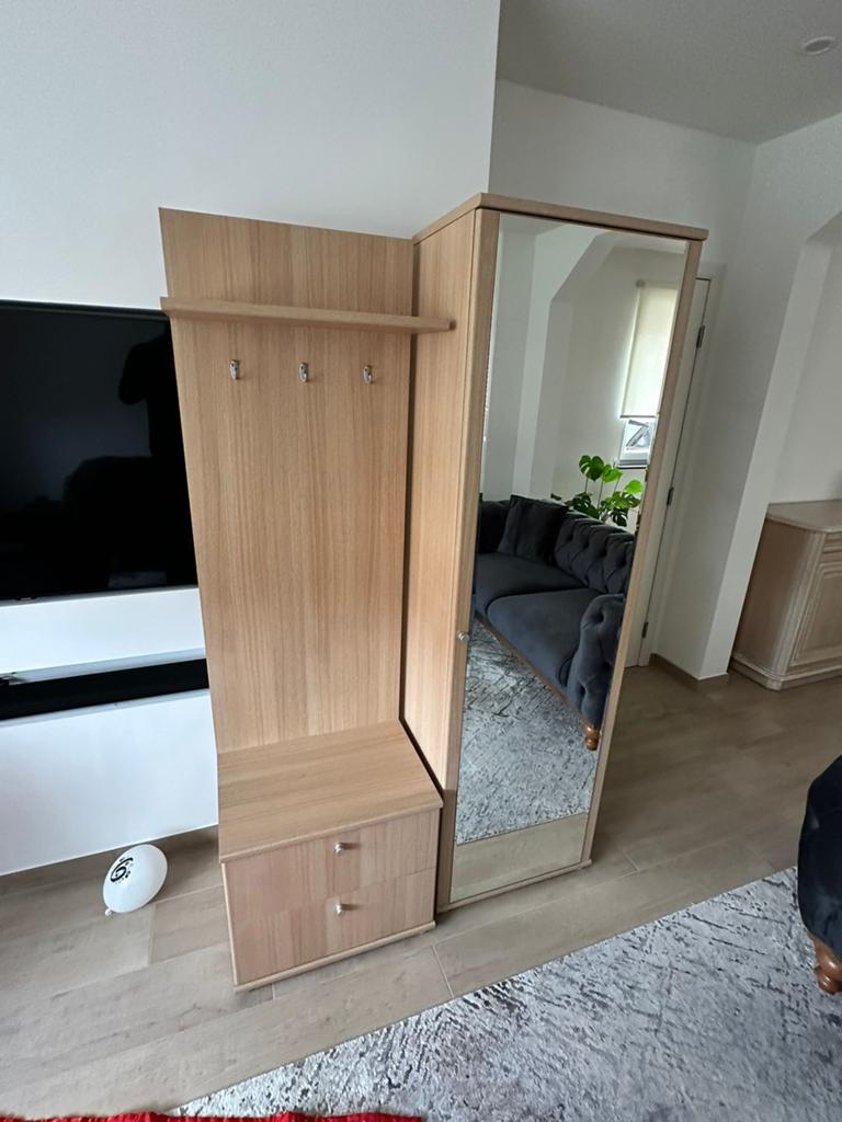Stijlvolle halmeubel / vestiairekast, Huis en Inrichting, Kasten | Kleerkasten, Nieuw, Ophalen