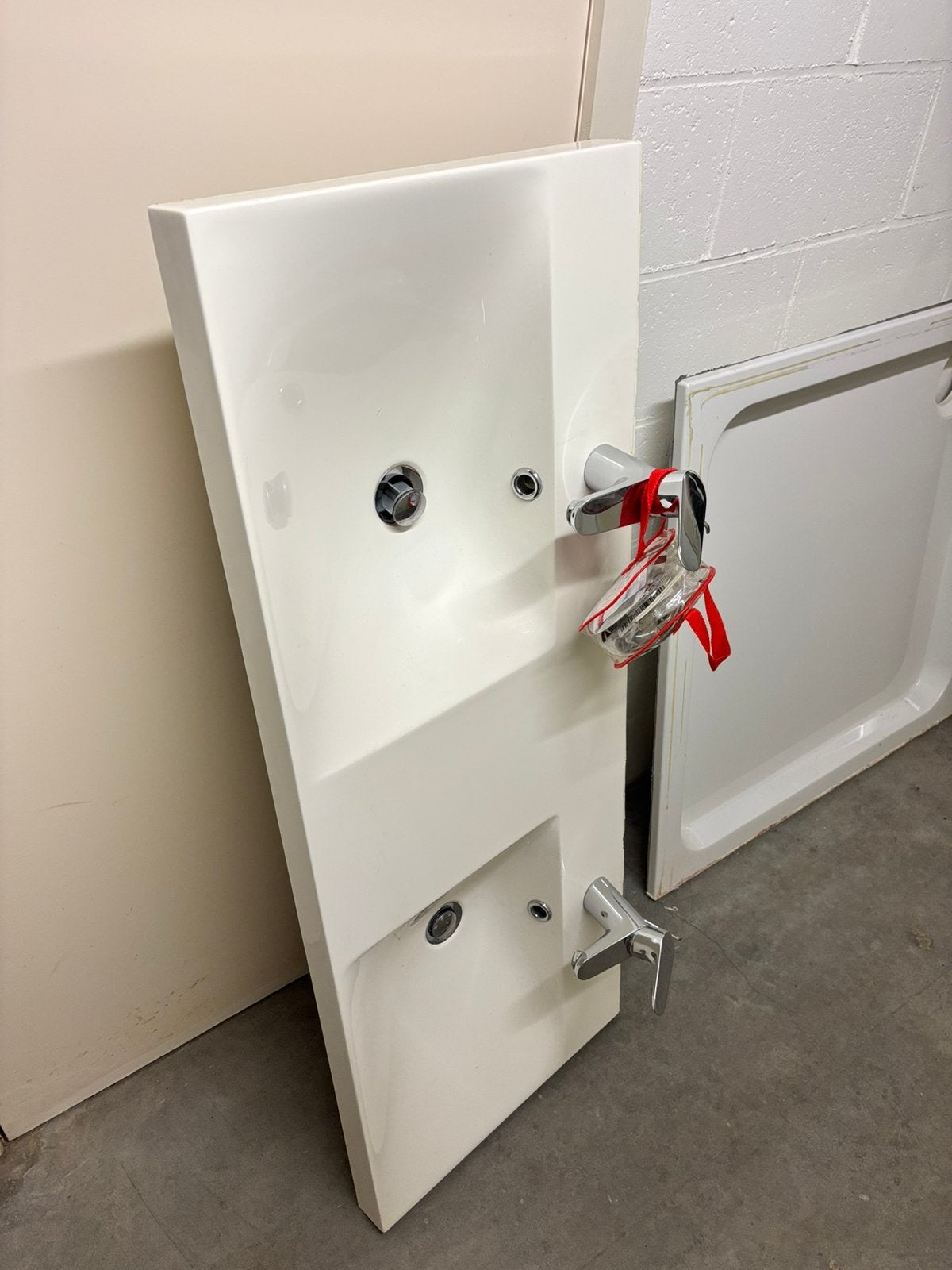 Double vasque Villeroy&Bosch neuf 120cm, Enlèvement, Comme neuf