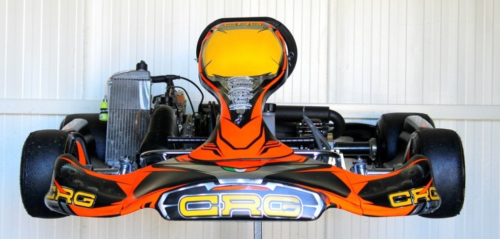 CRG / Zanardi kart met Rotax Senior Motor NON EVO, Ophalen, Zo goed als nieuw, Kart