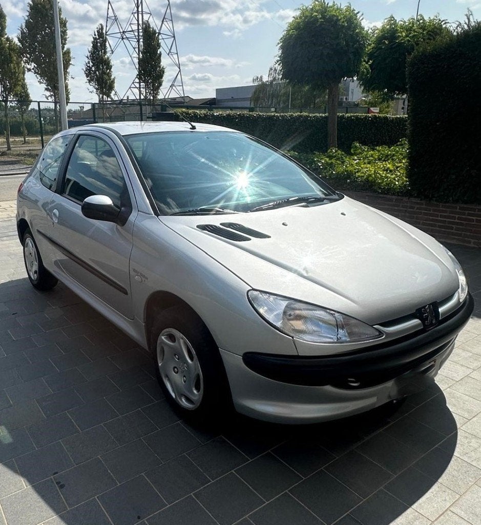 Peugeot 206 Enf. Terre 1.1 3D, Autos, 1124 cm³, Argent ou Gris, Particulier, Tissu