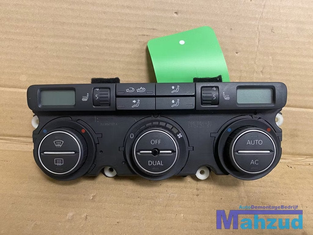 VW GOLF 5 SCIROCCO CADDY Kachel airco paneel 2003+2010, Gebruikt, Volkswagen, Volkswagen AG, Vw@volkswagen.de