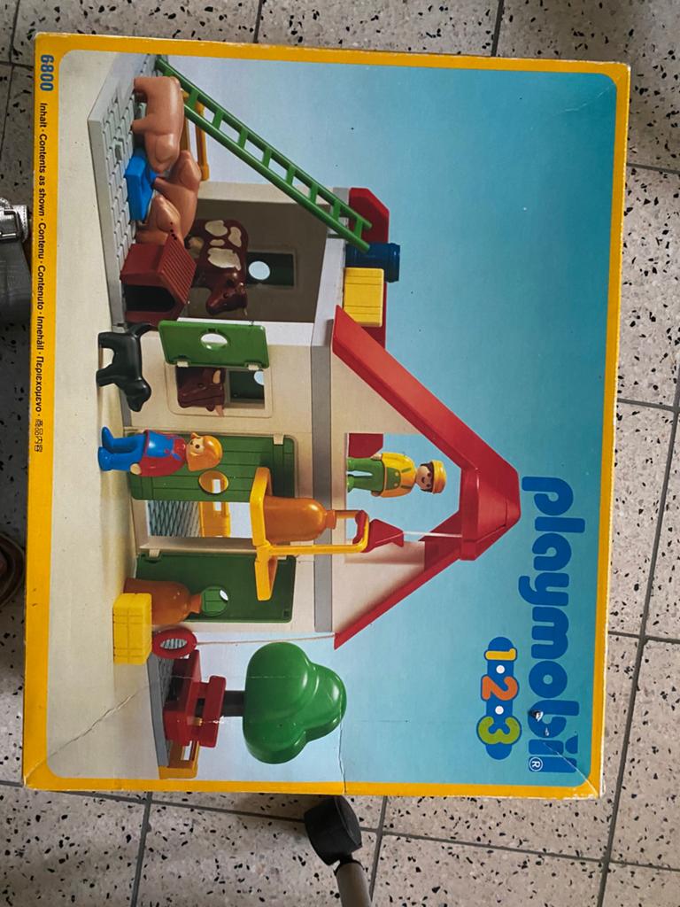 Playmobil boerderij, Enlèvement, Utilisé