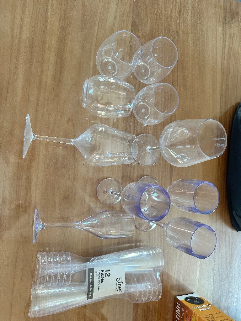 kampeerglazenset, Ophalen, Nieuw