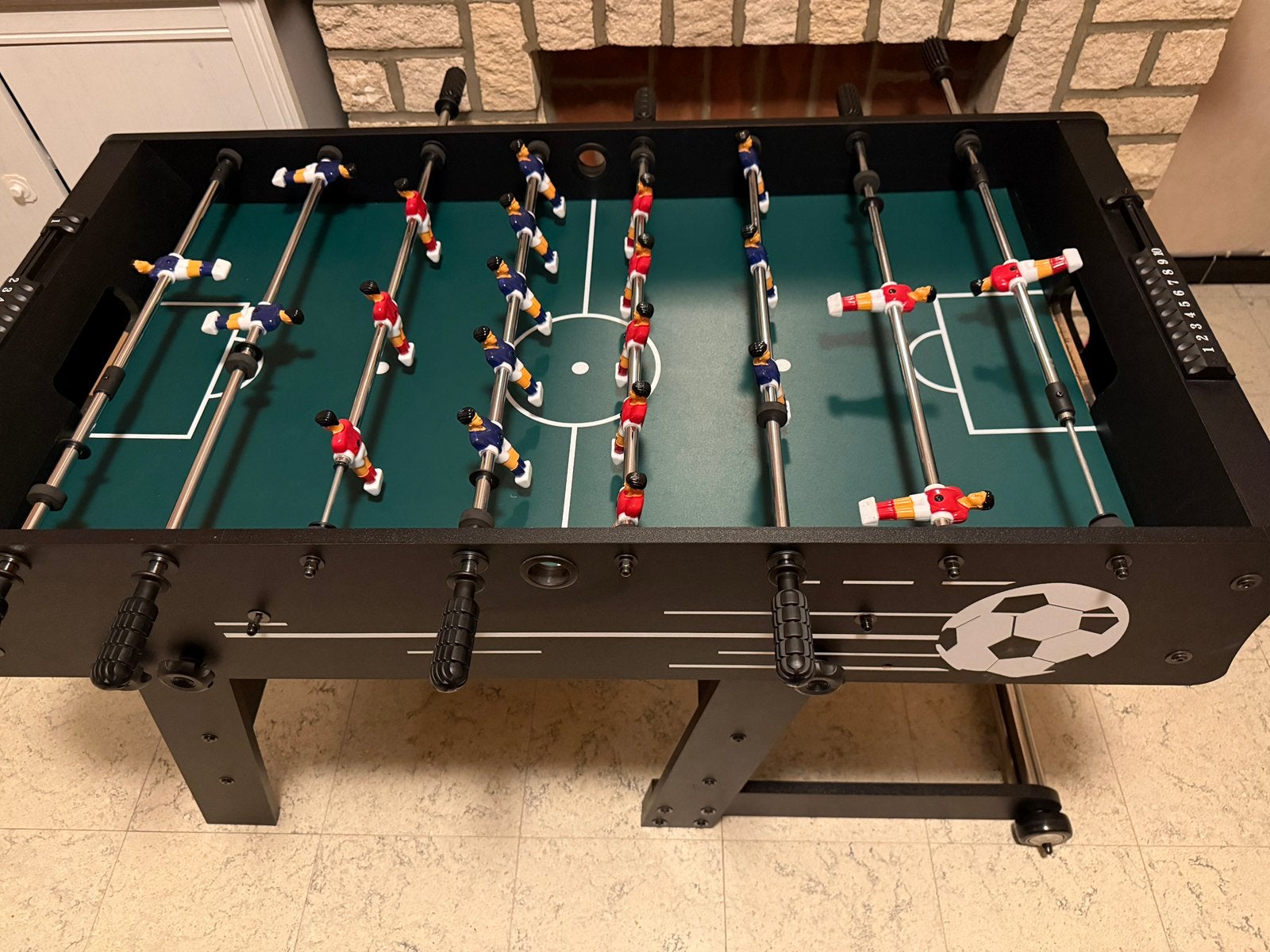 Table football 122x61x80 cm, Enfants & Bébés, Jouets | Tables de football, Enlèvement, Comme neuf