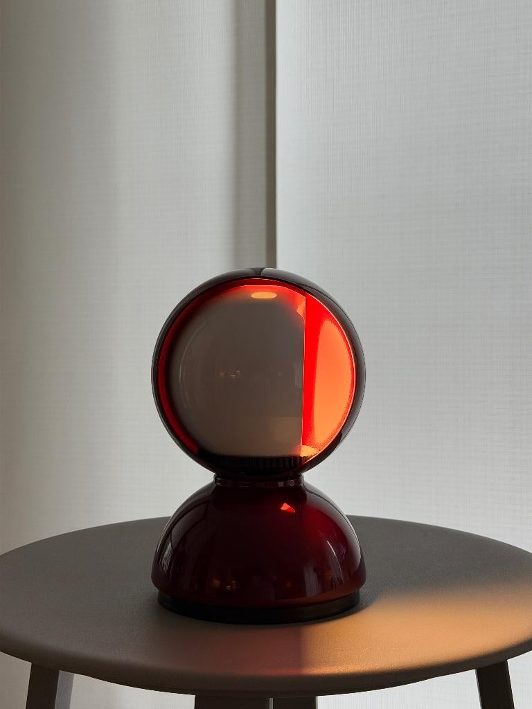 Artemide Eclisse — Bordeaux (édition limitée), Maison & Meubles, Lampes | Lampes de table, Neuf, Moins de 50 cm, Métal, Enlèvement
