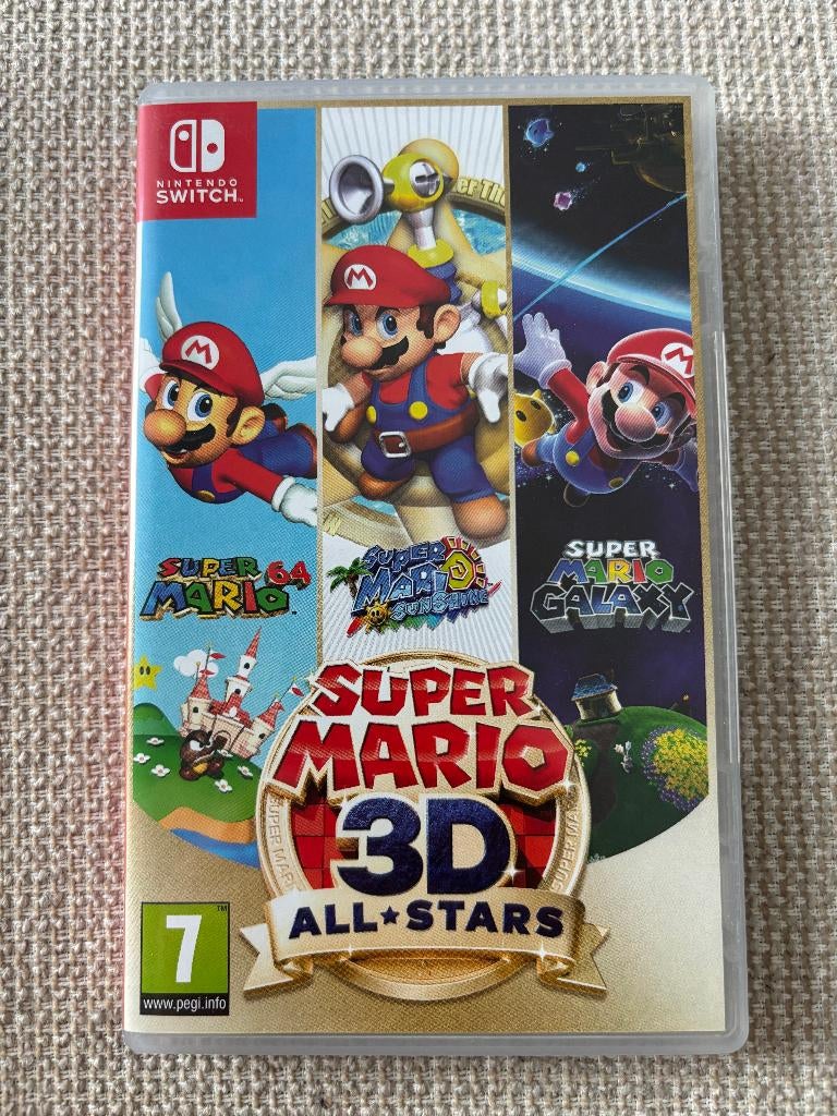 Super Mario 3D All-Stars — Beperkte editie — Nintendo Switch, Games en Spelcomputers, Ophalen, 2 spelers, Zo goed als nieuw, Platform