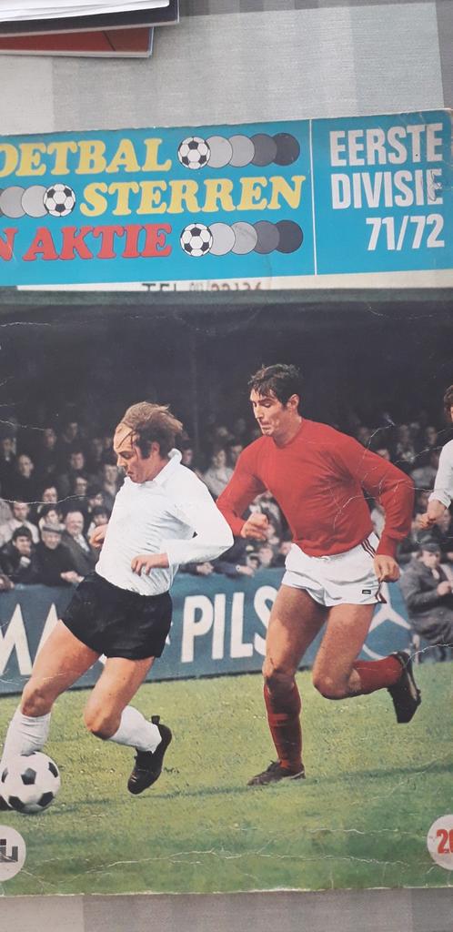 Stikkeralbum Belgische competitie 1971-72 compleet, Cd's en Dvd's, Dvd's | Sport en Fitness, Ophalen