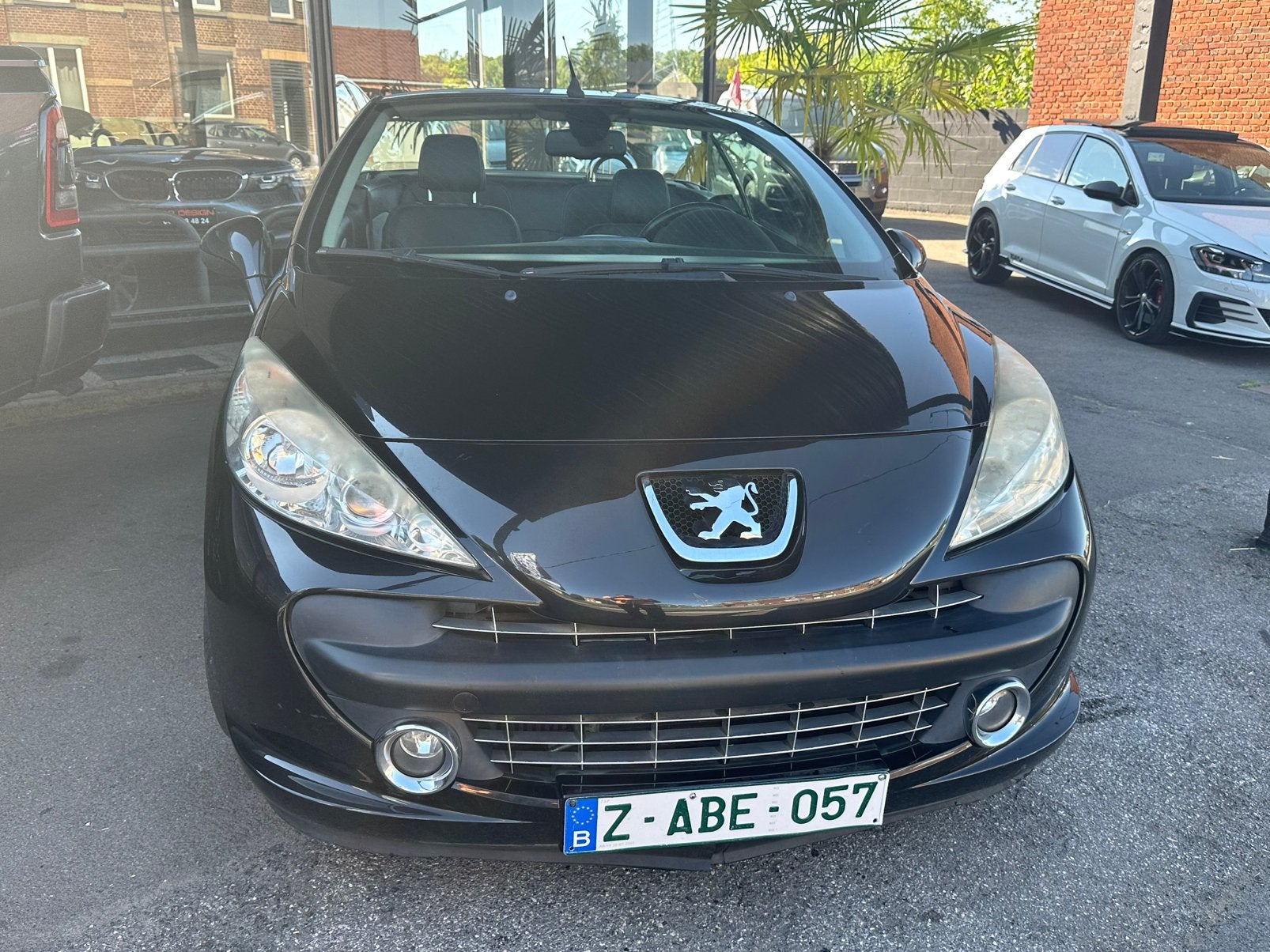 Peugeot 207cc / 2008 / diesel / 124.000km / Roland garos, Auto's, Peugeot, 4 zetels, Cabriolet, Bedrijf, https://public.car-pass.be/vhr/65ad5d69-ba82-449f-8574-e0c406964d8e