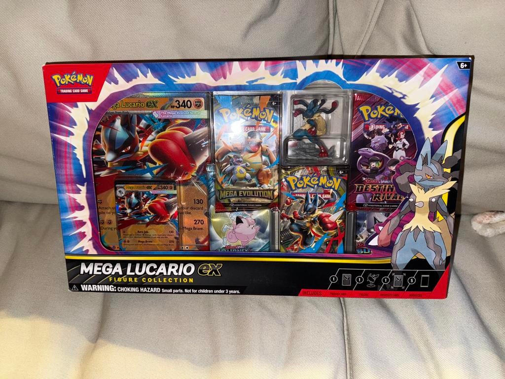 Pokémon Mega Lucario ex Figure Collection, Ophalen of Verzenden, Nieuw