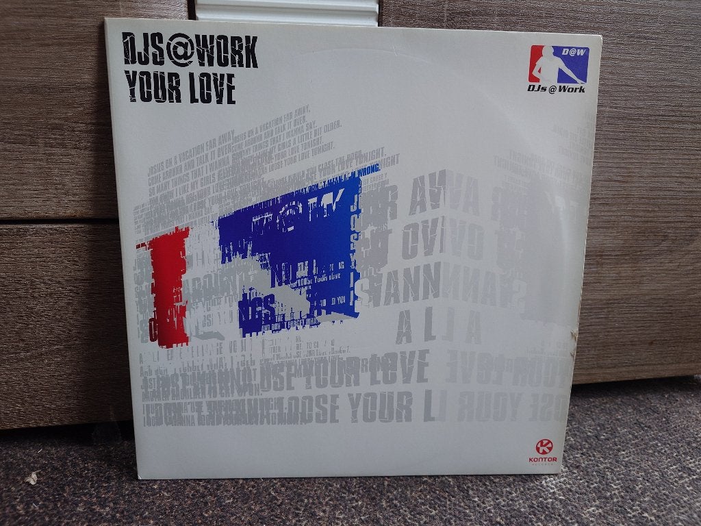 DJs @ Work – Your Love (12'' Vinyl) € 9,50, CD & DVD, 12 pouces, Comme neuf, Envoi, Promo