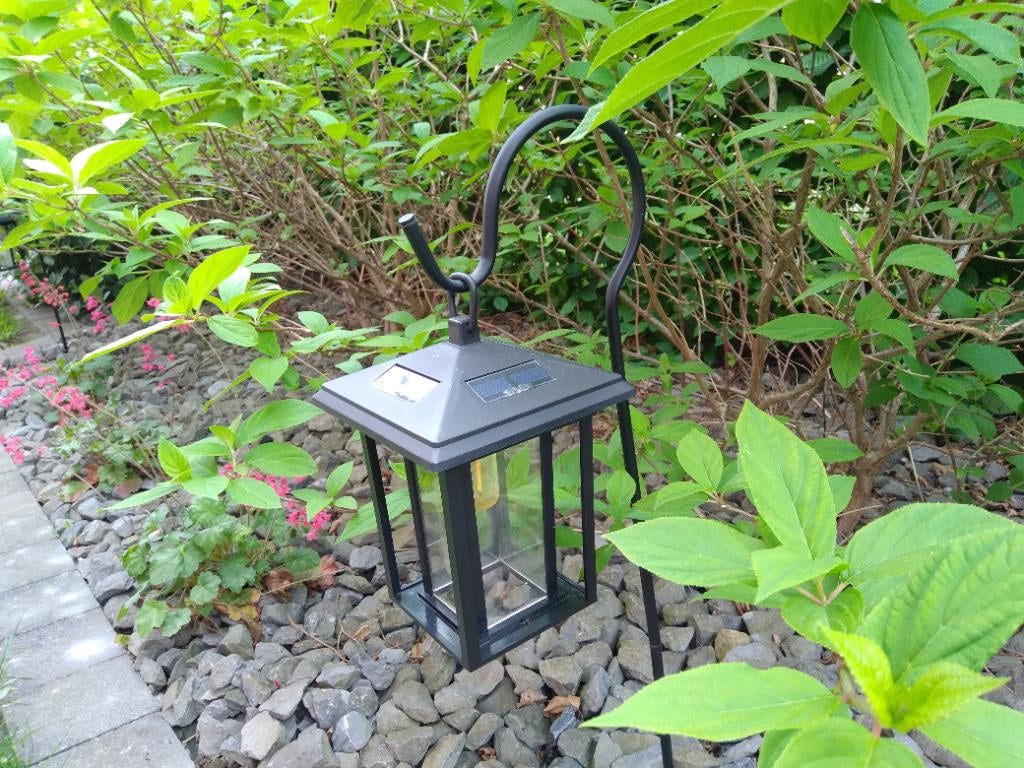 Lanterne(s) solaire(s), Jardin & Terrasse, Éclairage extérieur, Utilisé, Autres types, Autres matériaux, Moins de 50 watts, Énergie solaire