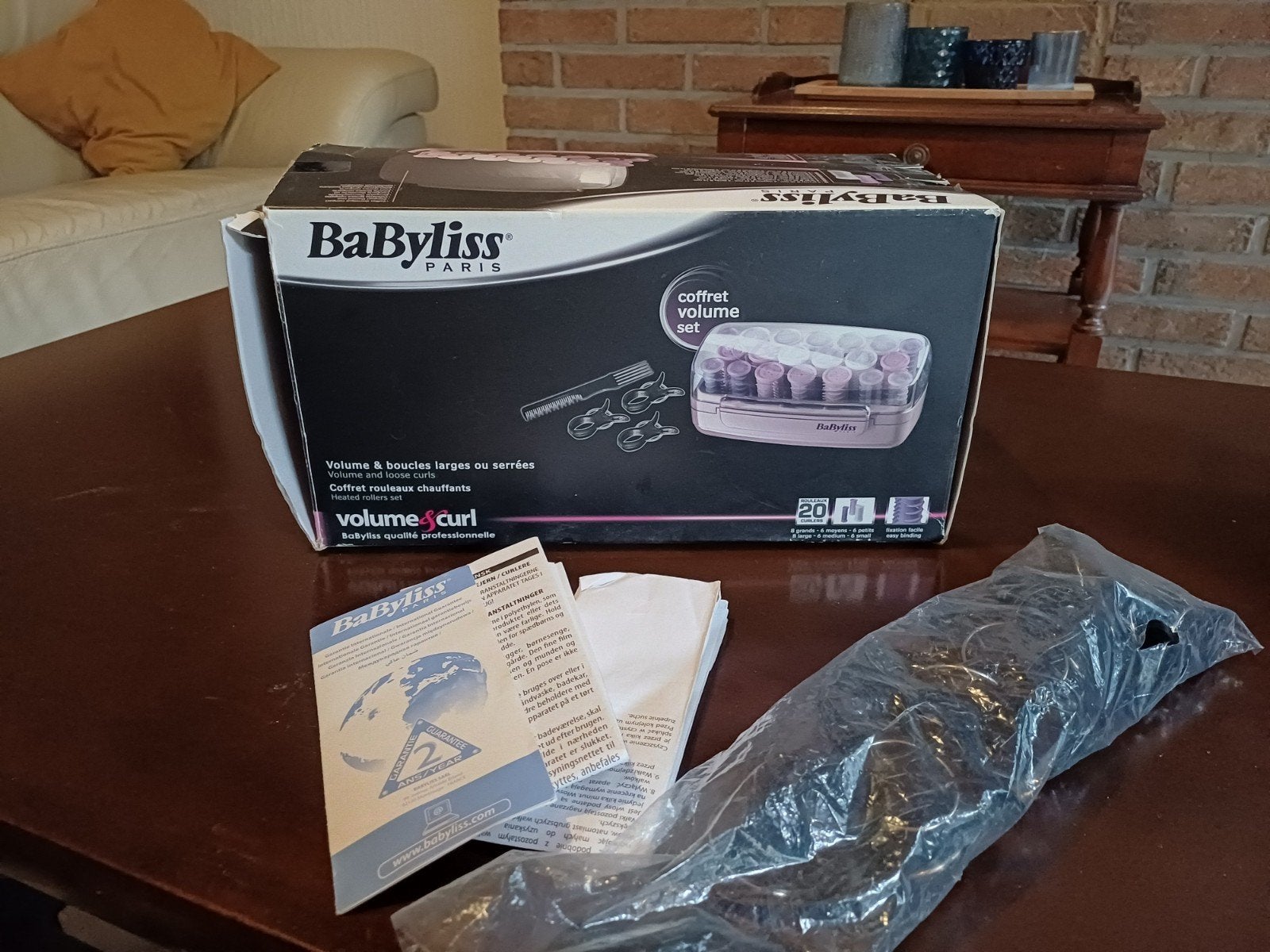 BaByliss  3060E Volume & Curl elec. krulset, Ophalen