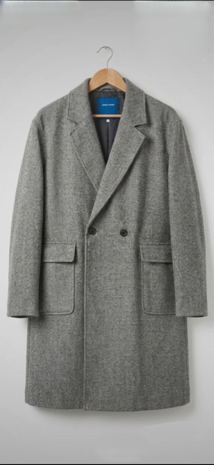 Manteau coupe oversize Jack&Jones, Vêtements | Hommes, Enlèvement ou Envoi, Comme neuf, Gris