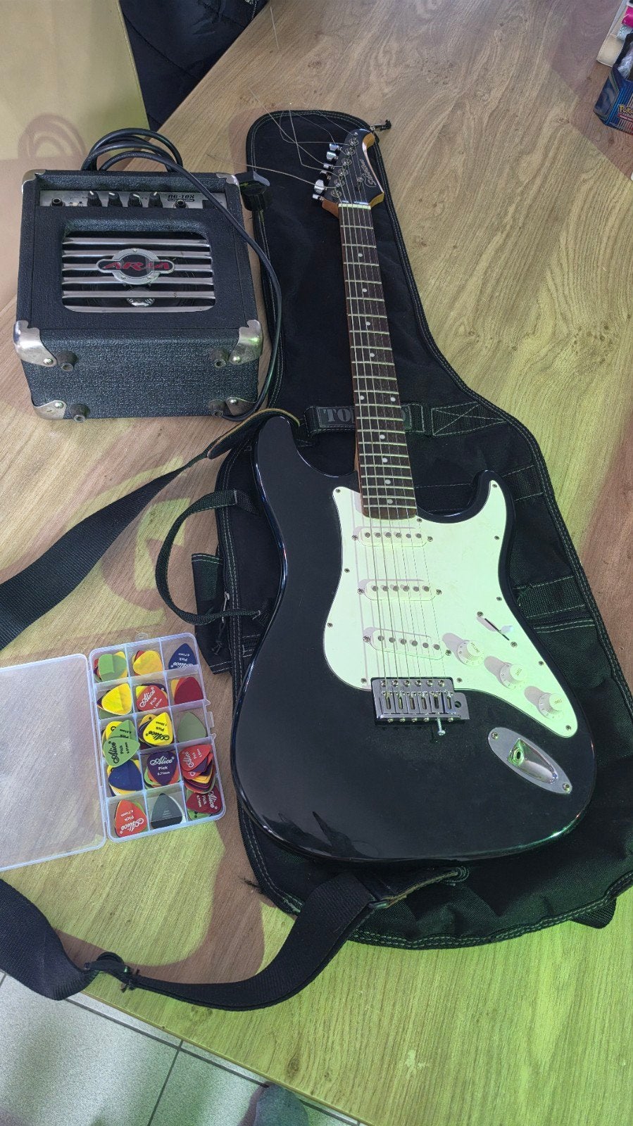 Ensemble complet de guitare électrique, idéal pour les début, Enlèvement