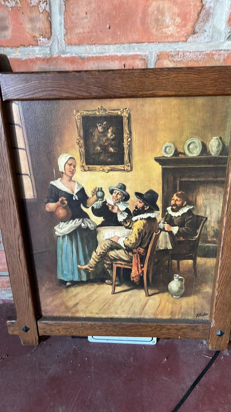 Peinture, Antiquités & Art, Antiquités | Miroirs, Enlèvement